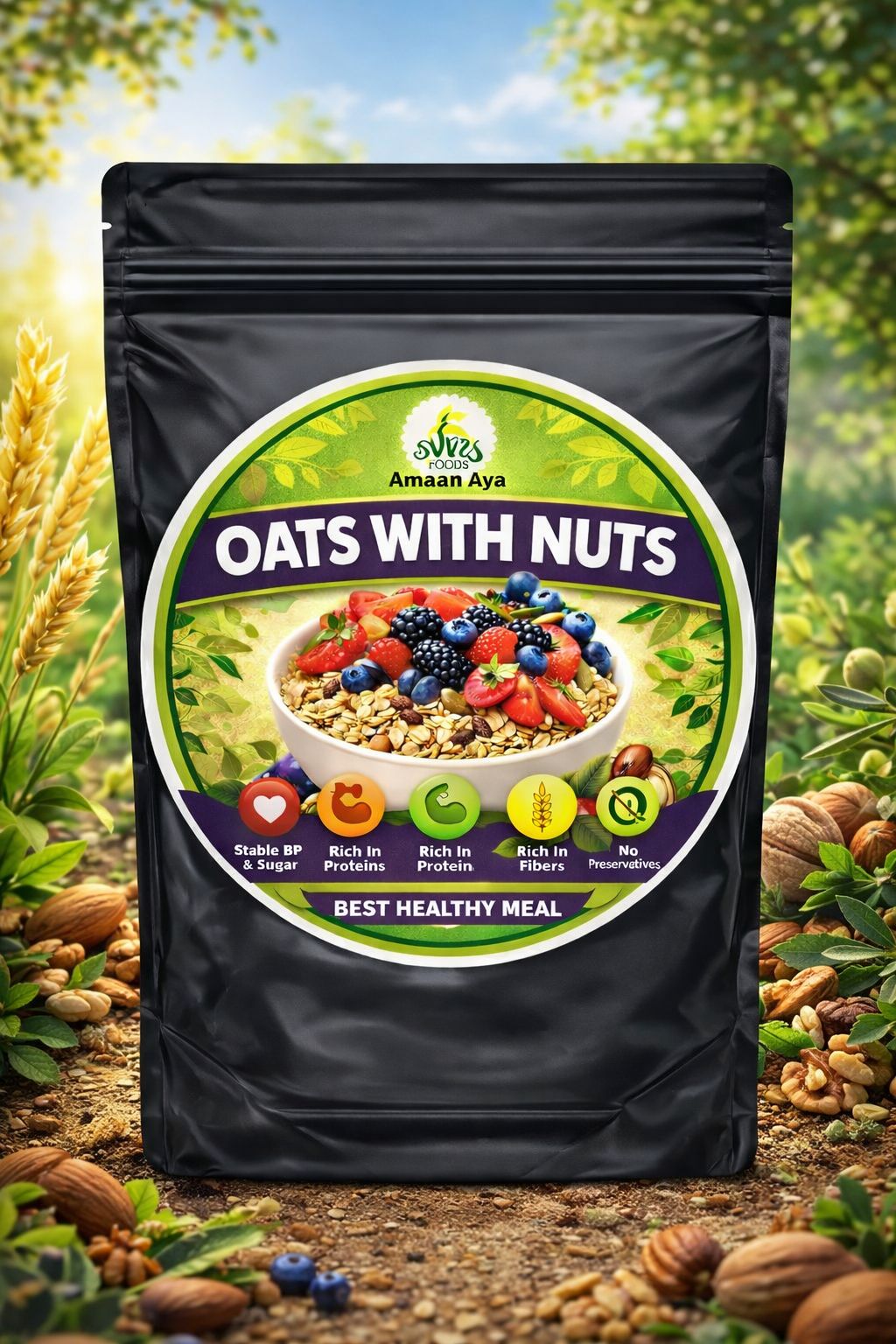 Oats with Nuts